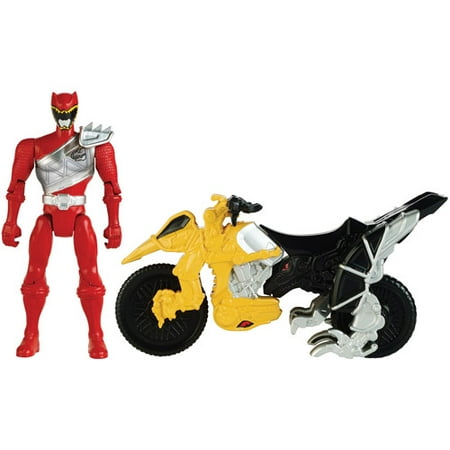 power rangers dino charge dino cycle with red ranger