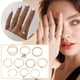 thumbnail image 2 of Nuevo juego de anillos dorados para mujer Anillos geométricos vintage para los dedos Joyería moderna para mujer, 2 of 8