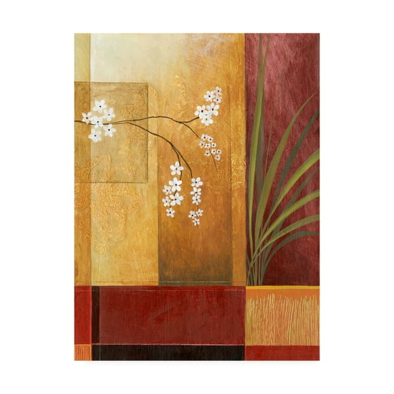 Trademark Fine Art 'Palm On Right' Canvas Art by Pablo Esteban
