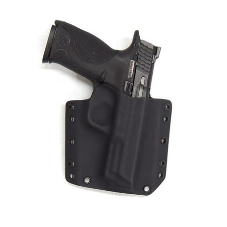 Raven Concealment Systems Phantom Modular OWB Holster, Fits M&P Shield, Right Hand, Black Kydex, with OWB Standard