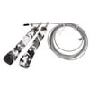 Speed Skipping Rope Adjustable Weighted Fitness Jump Gym Exercise Rope Gray