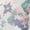 Ivory Multi Watercolor, variant on Roaman's Women's Plus Size Tiered Ruffle Dress