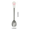 thumbnail image 4 of Cat Claw Spoon Dog Scoop Paw Pet Food Serving Feeding Silicone Spoons Vintage Silverware Stainless Steel 4 Pcs, 4 of 6
