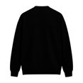 thumbnail image 5 of Button Down V-Neck Jacket for Men, Trendy Long Sleeve Solid Color Loose Fit Fall Casual Cozy Streetwear Outerwear Black L, 5 of 5