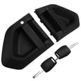 thumbnail image 3 of 1Pair Outer Door Handle Trim Panel with 2 Keys for MAN, 3 of 5