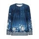 thumbnail image 5 of Heisall Womens Hoodies Spring Autumn Non-positional Print Fashion Casual Loose Ribbed Design Crewneck 2025 New Arrival Tops, 5 of 5