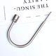 thumbnail image 5 of Sujeciones para cortinas, 4PCS Gancho en forma de U Montado en la pared Borla Cortina Tieback Hook Drapery Tiebacks Accesorios para cortinas Fokelyi LRWJ845-5, 5 of 6