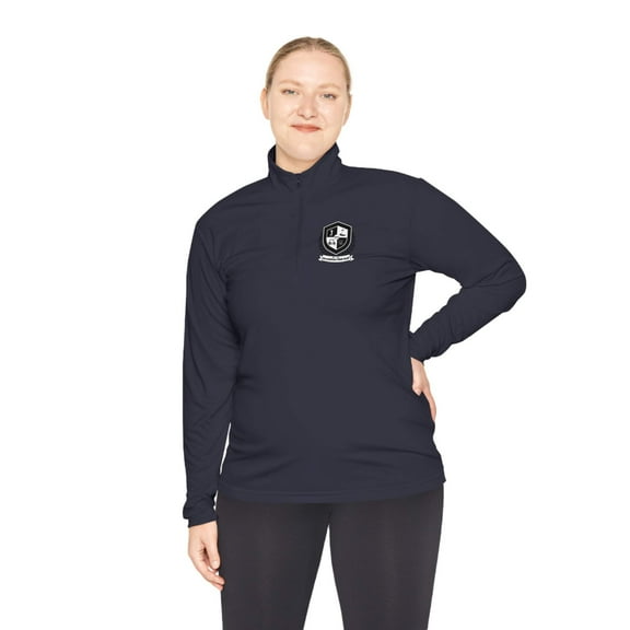 The "Devon" Women's Unisex Quarter-Zip Pullover