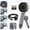 deep black, variant on SORIUOOU Ion Drops Filtered Shower Head with Handheld, High Pressure Shower Head Upgraded Anti-Clog Nozzles for Hard Water, Reduce Dry Itchy Skin