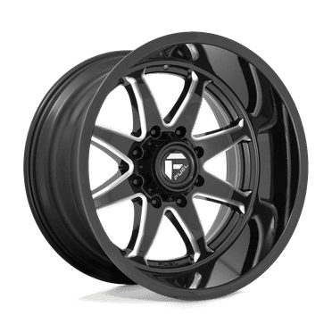 Fuel D749 Hammer 20X10 6X135 -18Et 110.2Cb Gloss Black Milled Wheel