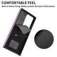 thumbnail image 4 of SaniMore for Samsung Galaxy S23 Ultra (6.8" 2023) Wallet Case, Cash Pocket 360° Rotating Metal Holder Kickstand PU Leather Shockproof TPU Card Slots Magnetic Car Mount Wear-resistant Shell, Purple, 4 of 13
