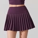 thumbnail image 2 of Falda plisada de tenis para mujer con pantalones cortos: falda pantalón deportiva, para correr, con bolsillos, cintura elástica, varias tallas, 2 of 5