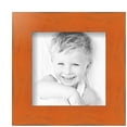 thumbnail image 2 of ArtToFrames 6" x 6" Orange Picture Frame, 6x6 inch Red Wood Poster Frame (WOM-4607), 4 Pack, 2 of 7