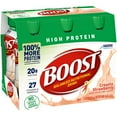 thumbnail image 2 of Nestle Boost High Protein Balanced Nutritional Drink Creamy Strawberry 8 oz Bottle 6 Ct, 2 of 5