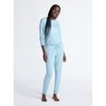 thumbnail image 3 of Joyspun Women's Cozy Lounge Collection Hacci Knit Sleep Joggers, 29'' Inseam, Sizes XS-3X, 3 of 6