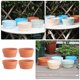 thumbnail image 3 of unbranded 4Ud Macetas De Plástico Imitación Arcilla Color Para Plantas Suculentas Uso En Casa Y Oficina, 3 of 8