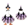 thumbnail image 2 of Halloween Porch Goose Outfits 7 Inch Mini Dress Set for Tabletop Decor Cute Goose Clothes for Home Desk Multicolor by MPOISVA, 2 of 9
