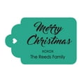 thumbnail image 1 of 100 PCS Custom Made Hang Paper Tags Personalized Celebrating Merry Christmas Gift Tags, 1 of 1