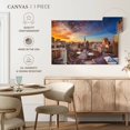 thumbnail image 4 of Elephant Stock Monument Circle In Indianapolis Wall Art - Horizontal Canvas Wall Art - Living Room Wall Decor - Places Canvas - Gray And Orange Decor - 48" x 32", 4 of 4