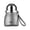 Silvery, variant on Titanium-Coated Vacuum Insulated Bottle 380ml Gourd-Shaped Stainless Steel Bottle with Straw for Hot and Cold Drinks