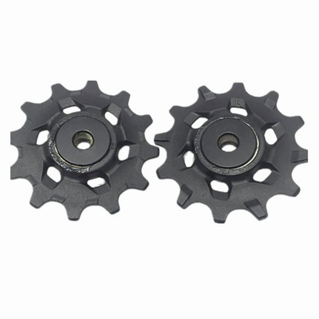 Durable 12T Plastic-Steel Bearing Derailleur Pulley Set for SRAM FORCE AXS RIVAL 11s12, Compatible with FORCE RIVAL CX1*11 Speed Rear Derailleurs, Smooth Shifting Enhancement for Cycling Adventures