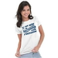 thumbnail image 3 of US Navy Logo Son Defending Freedom Women's T Shirt Ladies Tee Brisco Brands L, 3 of 5