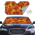 thumbnail image 2 of Haiem Sunflower4 Car Windshield Sun Shade - Blocks UV Rays Sun Visor Protector, Sunshade to Keep Your Vehicle Cool, Universal Fit SUV Van Sedan-Small, 2 of 7