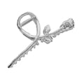 thumbnail image 1 of CNKOO Hair Claws Irregular Shape Punk Style Non-Slip Solid Color Bow-knot Lady Hair Clips Student Accessory, 1 of 11