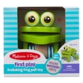 thumbnail image 1 of Melissa & Doug - 13205 | First Play Frolicking Frog Wooden Pull Toy, 1 of 1