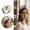 B, variant on Flower Headband for Women Handmade Fairy Style Elegant Floral Hair Band Artificial Flower Hair Wreath Spring Summer Hair Accessory for Bridal Wedding Party and Daily Decoration