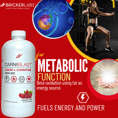 Bricker Labs - Carniblast 3000 mg Raspberry 16 oz