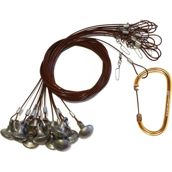 Heyday Outdoors 4ft, 6oz Texas Rigs for Duck Decoys | Texas Rig Built for Duck Hunting