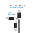 thumbnail image 4 of 3-Pack 10FT Black Type C USB-C Charger Cable Cord 3A Fast Samsung Galaxy S23 S22 S21 S20 S10 S9, LG, 4 of 5
