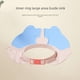 thumbnail image 4 of Gorro de champú para bebé, impermeable, con protección para los oídos, de goma suave, para champú para niños, gorro de baño para ducha para bebé, gorro de champú para niños que retiene el agua, 4 of 4
