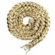 thumbnail image 2 of HomeKingdee Miami Cuban Link Chain Necklace 18 Inch in Gold Color​ - Hip Hop Fashion Jewelry for Men and Women, 2 of 6