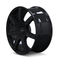 thumbnail image 2 of 17x7.5 Touren TR65 Black Wheel 6x135/6x5.5 (20mm), 2 of 2