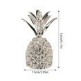 thumbnail image 3 of VINOIC Crystal Pineapple Ornament, Handcrafted Glass Decor for Porch Tabletop Gift, 3 of 6
