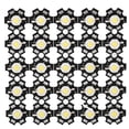 thumbnail image 2 of Puce Source de lumière LED Perle 25PCS 3W 3.2-3.4V Haute luminosité intégrée Puce Source de lumière LED Perle Spotlight Ampoule(3000-3200K-Chaud), 2 of 8
