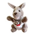 thumbnail image 4 of TISHITA Marionnette à Main Animale Jouets en Peluche pour Garçons Filles Spectacle sur Scène Nœud Papillon Rouge, 4 of 8