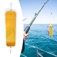 thumbnail image 1 of Colaxi 11 inch Fishing Flasher Double Sided Stickers Accessory for Trips Deep Water Clear, 1 of 8