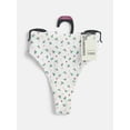 thumbnail image 4 of No Boundaries Pointelle Knit Thong Panties, Women's XS-XXXL, 4 of 5