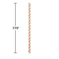 thumbnail image 2 of Sunkissed Orange & White Straws, 2 of 4