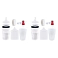thumbnail image 1 of 2X de Tapa y Revestimiento Vaso Mezclador Pulverizador de Pintura para Pistolas Pulverizadoras HVLP, Kit Pistola Pulverizadora de Pintura para AutomóViles de 20 Oz (600 Ml), 1 of 7