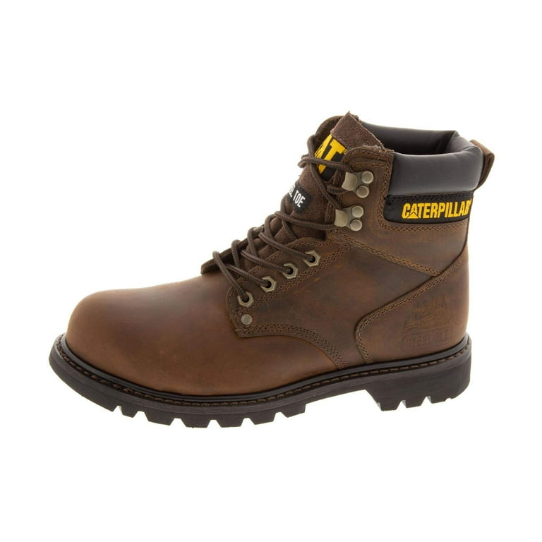 Cat　0102 ♡ CAT Footwear Men's Second Shift Steel Toe Leather Work Boot, 9in