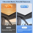 thumbnail image 3 of Parasol para techo corredizo Porsche Cayenne, lámina aislante para Macan, parasol para Taycan, parasol de adsorción electrostática para techo, 3 of 4
