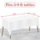 thumbnail image 3 of Manteles desechables NEWOOK, papel blanco, 54 x 108 pulgadas, paquete de 12, 3 of 6