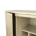 thumbnail image 5 of FESTIVO 51 inch Classic Wood Buffet Bar Cabinet with Wine Rack- Oak, 5 of 5