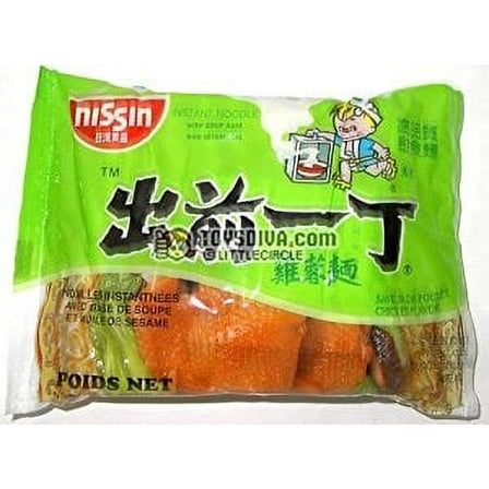 NineChef Bundle - Nissin Instant Noodle Chicken Favor X 12 Packs   1 NineChef ChopStick