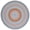 Grey/Rust, variant on SAFAVIEH Braided Marco Bordered Machine Washable Reversible Area Rug, Grey/Rust, 5' x 8' Oval