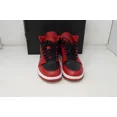 thumbnail image 4 of N I-K-E A i r-Jor-dan 1 Mid Reverse Bred Black Red Shoes 554724-660 Men's 10.5, 4 of 6